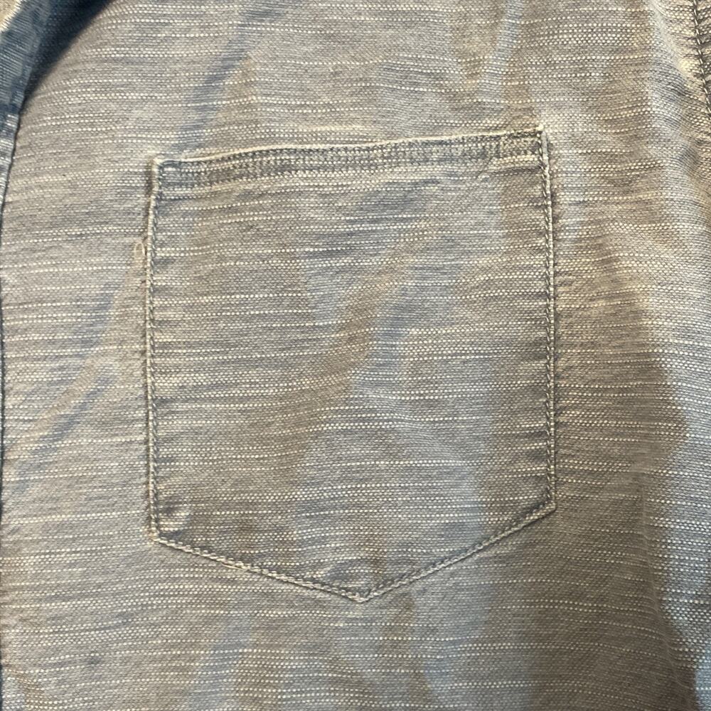 Zara Womens Relaxed Fit Oversized Denim Overshirt XL Pocket - Picture 6 of 15